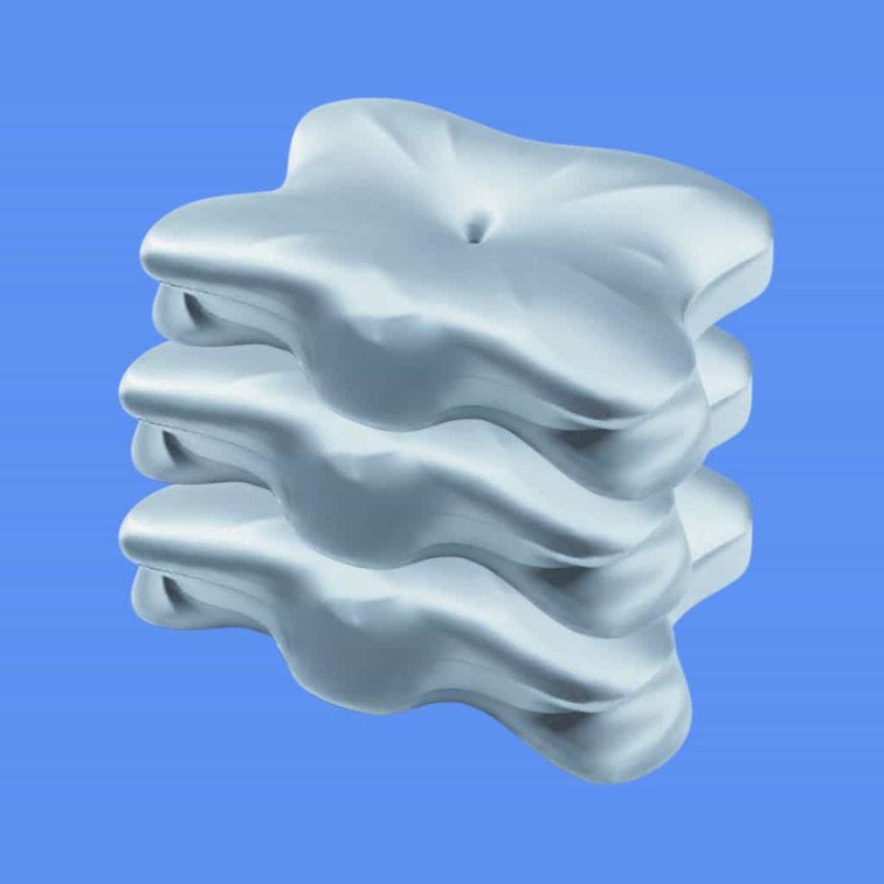 Kit com 3 travesseiros Dormez